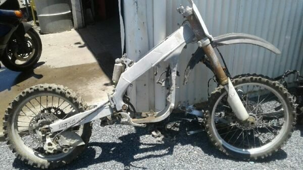 HONDA CR 250 1997 SELECTOR SHIFT FORKS 125 cr xr  " WRECKING BIKE "