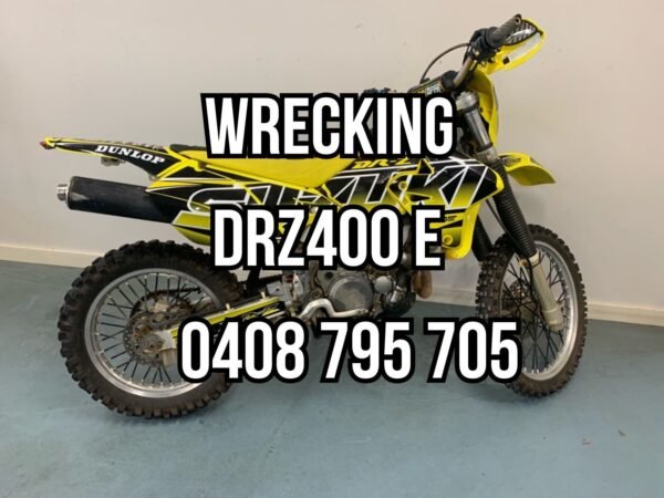 SUZUKI DRZ 400 LEFT HAND SIDE FOOTPEG FOOT PEG STEP dr 250 400 650  WRECKING
